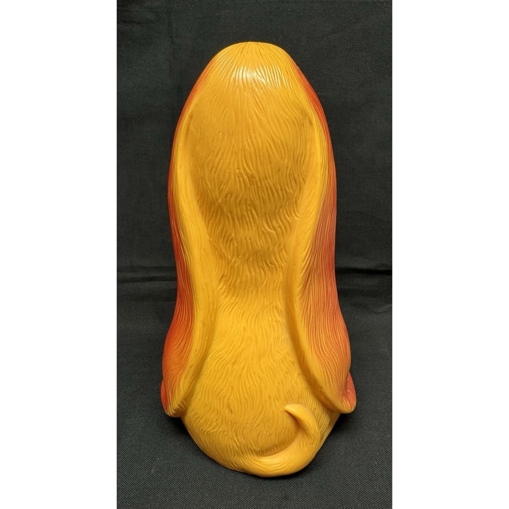 Vintage 1971 Axelrod Blow Mold Coin Bank Crying Basset Hound - Picture 8 of 12